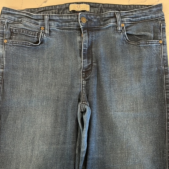 CJ by Cookie Johnson Plus Grace Bootcut Medium-Dark Stretch Denim sz.38 or 18 - Picture 5 of 13